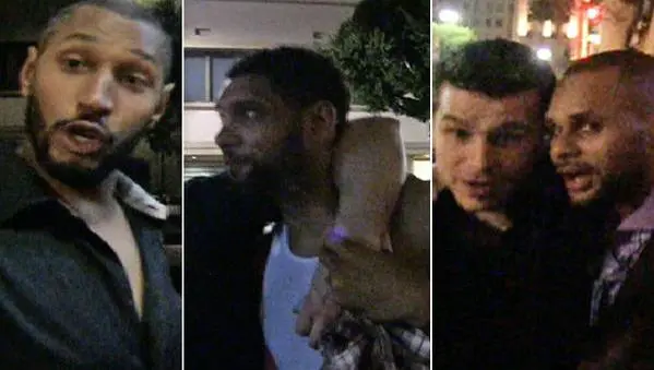 Los Spurs olvidan su eliminación con borrachera