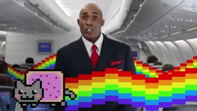 Aerolínea promueve seguridad con personajes de internet