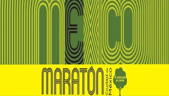 Cartel promocional del Maratón de la Ciudad de México | ESPECIAL