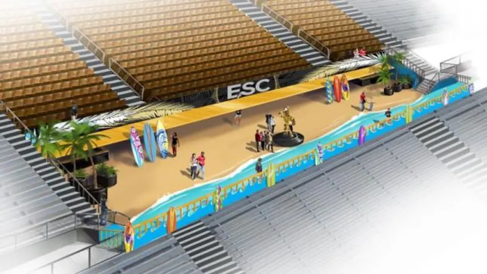 Estadio de futbol americano tendrá playa en la tribuna