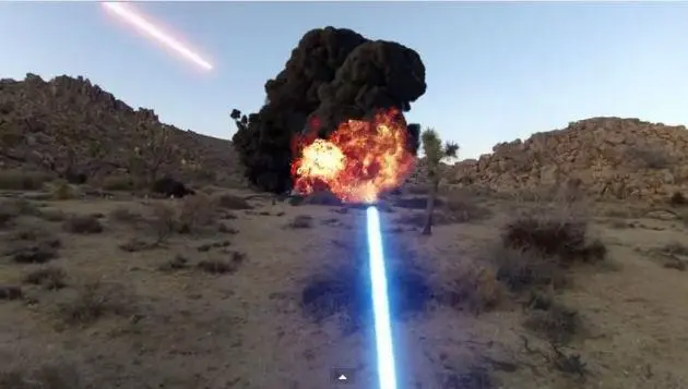 Así sería una batalla Jedi en primera persona