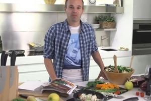 Andrés Iniesta se convierte en chef