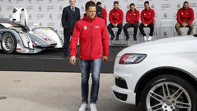 Chicharito, Cristiano y el Real Madrid se divierten y compiten entre ellos
