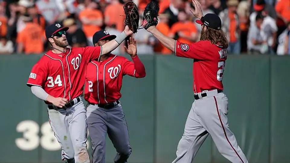 Nacionales se mantiene con vida en la serie contra Gigantes