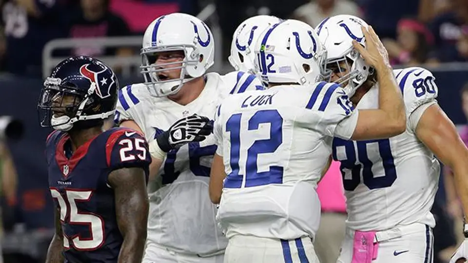 Luck e Indianápolis superan a Houston