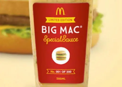 Piden 23 mil dólares por salsa secreta de McDonald's