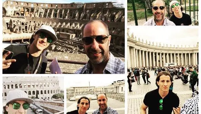 Andrés Guardado presume vacaciones en Roma