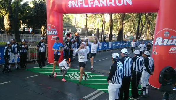 NFL Fan Run, un éxito en el Súper domingo