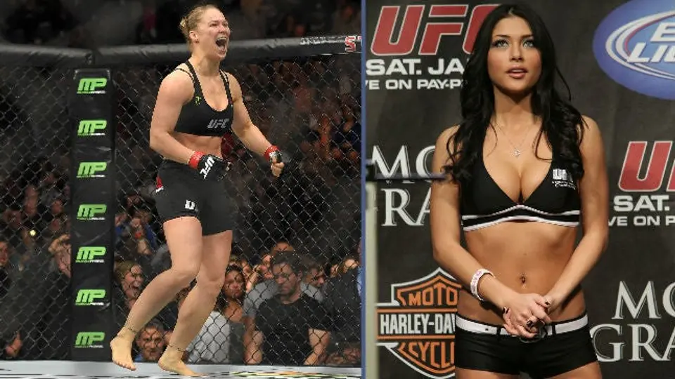 Polémica entre peleadoras de la UFC y 'Octagon Girls'