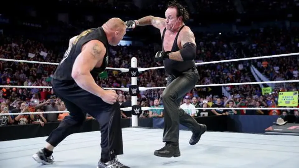 Undertaker y Lesnar hacen oficial su lucha en SummerSlam