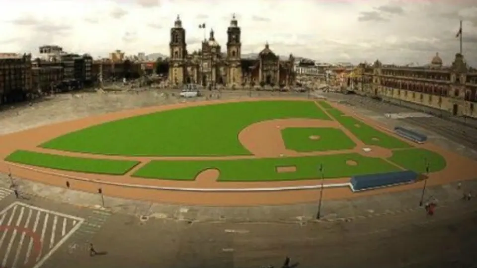Inicia transformación del zócalo para el HR Derby