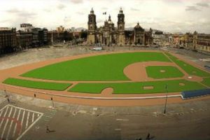 Inicia transformación del zócalo para el HR Derby