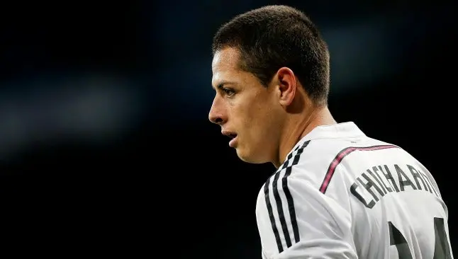 Chicharito Hernández en partido del Real Madrid | AP