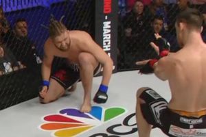 Peleador de MMA realiza Kame Hame Ha a su oponente