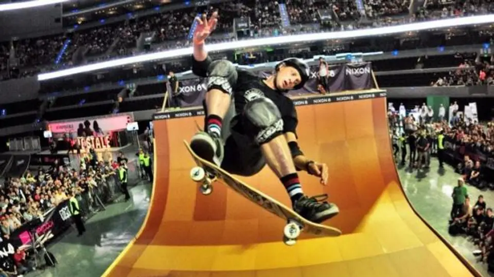 Tony Hawk paraliza la Arena Ciudad de México