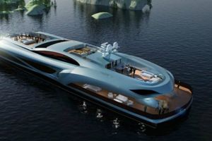 Xhibitionist Event Superyacht presume diseño estilo Batimóvil