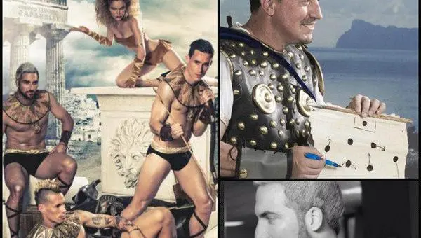Nápoles lanza calendario a lo 'gladiador'