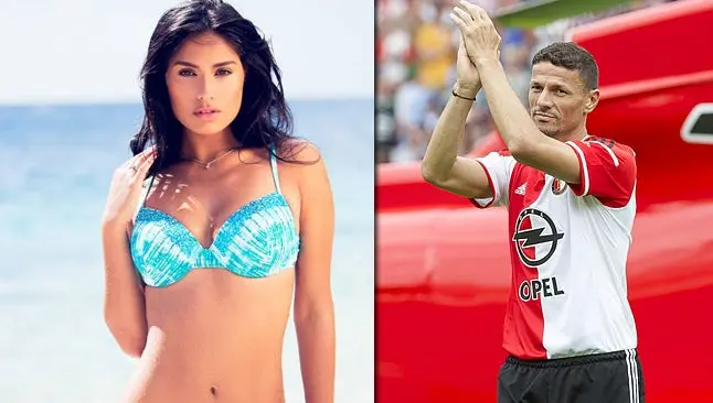 Khalid Boulahrouz se consuela con Miss Holanda