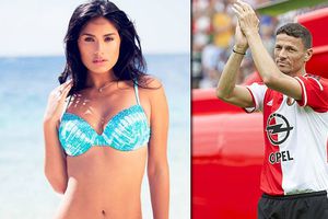 Khalid Boulahrouz se consuela con Miss Holanda