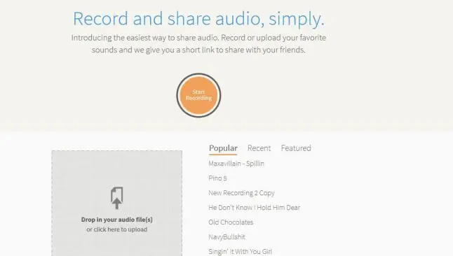 Clyp, una nueva forma de subir audios a internet