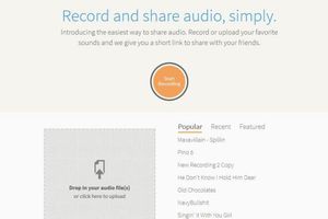 Clyp, una nueva forma de subir audios a internet