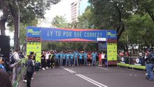 Carrera Sport City conquista Paseo de la Reforma