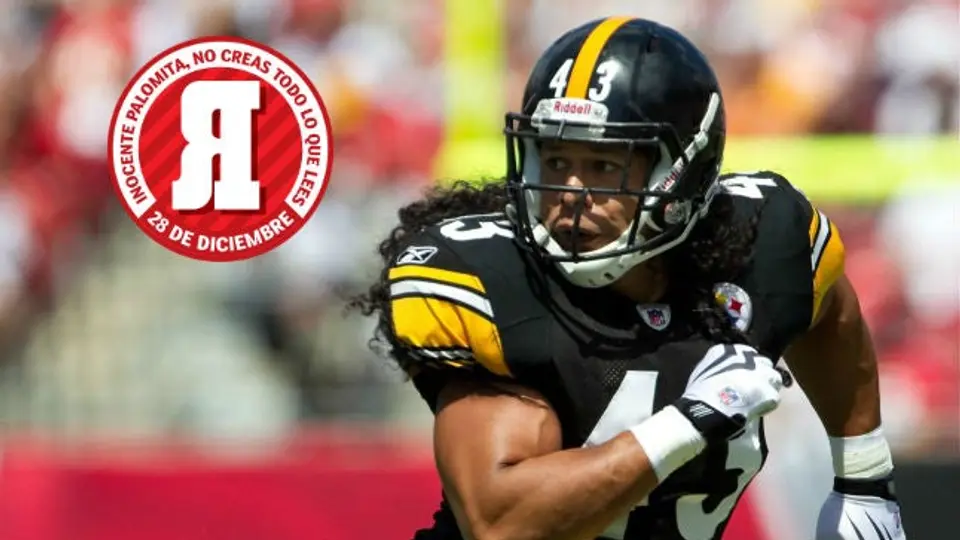 Polamalu se corta el cabello tras perder apuesta