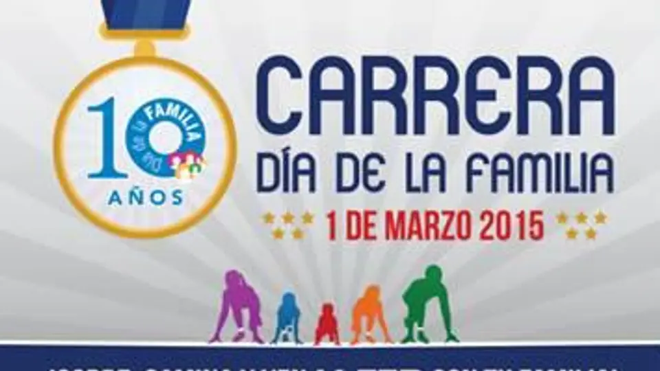 Participa en la carrera del Día de la Familia'