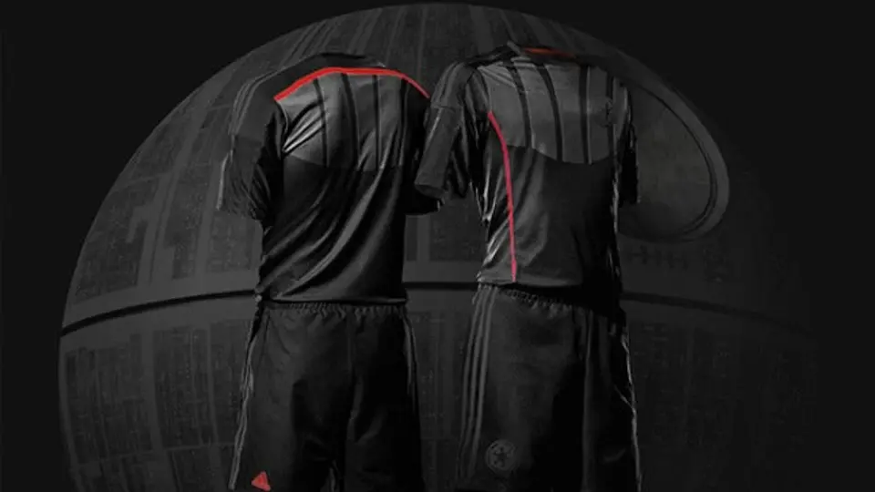 Sorpréndete con los uniformes de futbol inspirados en Star Wars