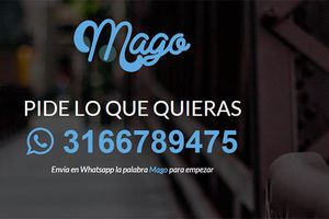 Conoce 'Mago', el servicio que te consigue todo por Whatsapp