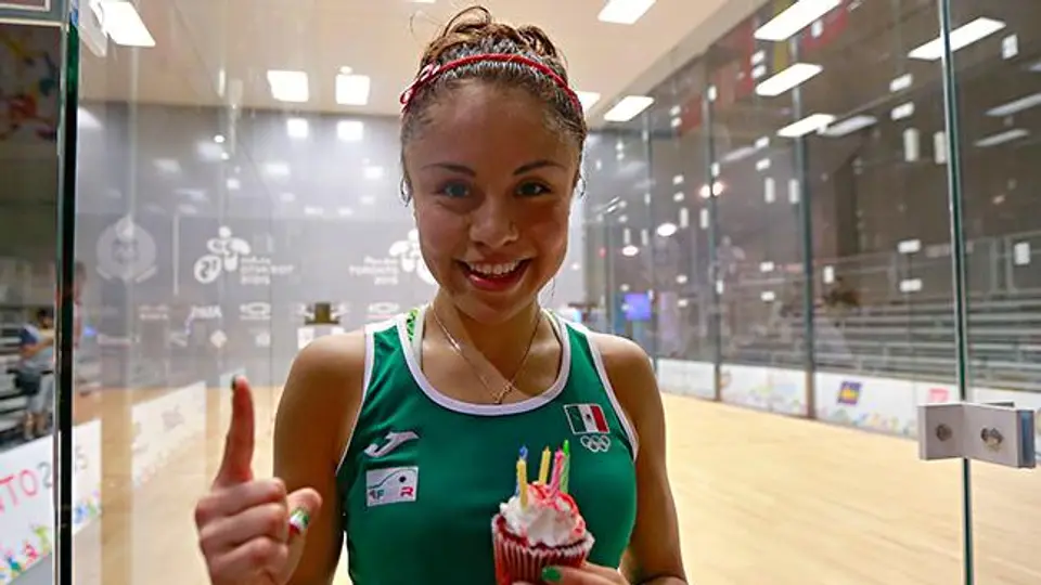Paola Longoria celebra su cumpleaños con un triunfo