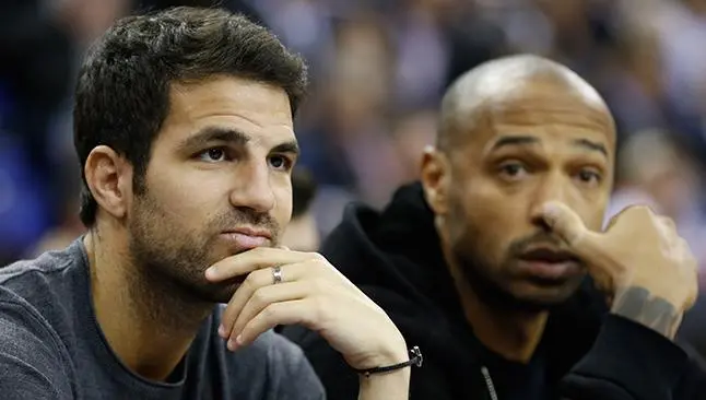 Cesc, Drogba y Henry presencian partido NBA en Londres