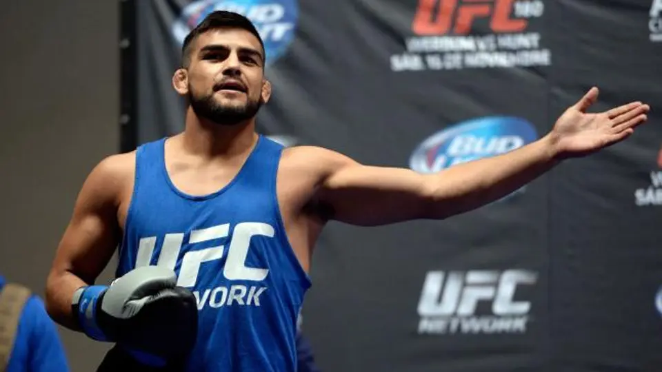 Kelvin Gastelum no supera la báscula en pesaje de UFC 183