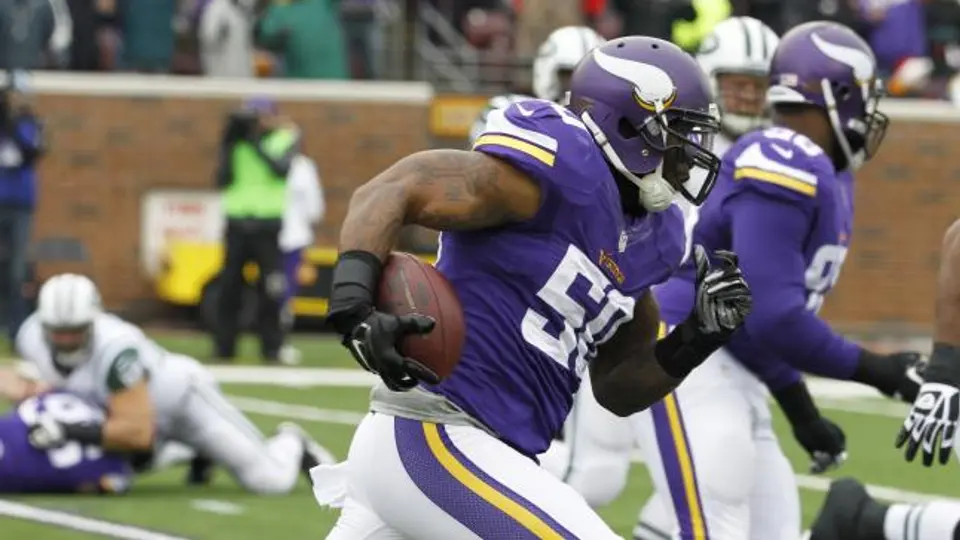 Vikingos derrota en tiempo extra a los Jets