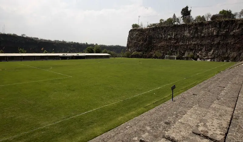 Una de las 5 canchas de la Cantera de los Pumas