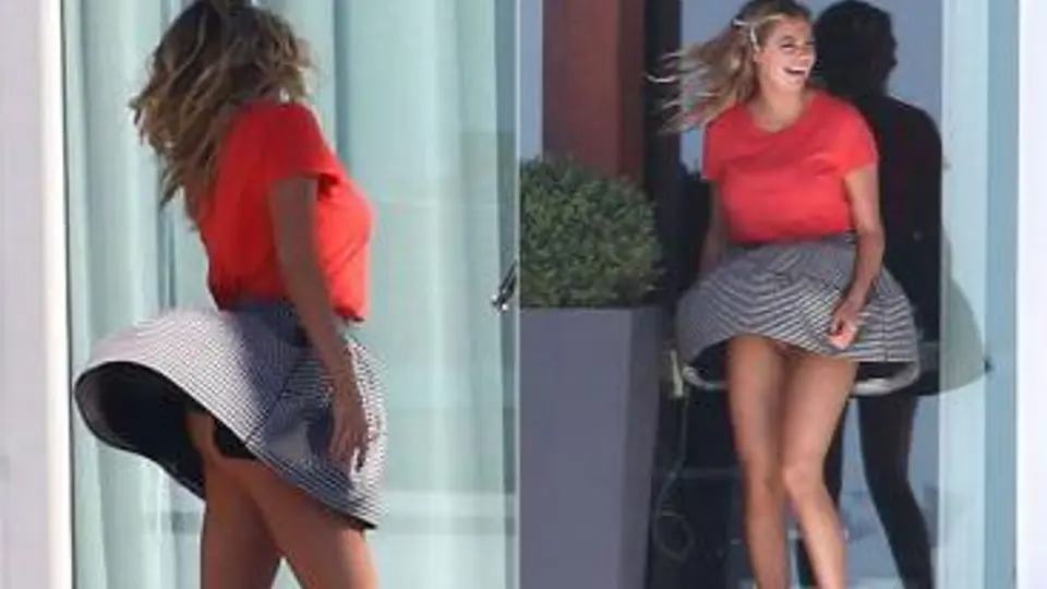 Kate Upton sufre sexy descuido