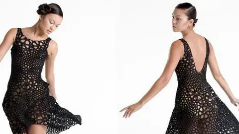 Vestido de impresión 3D: ¿el futuro de la industria de la moda?