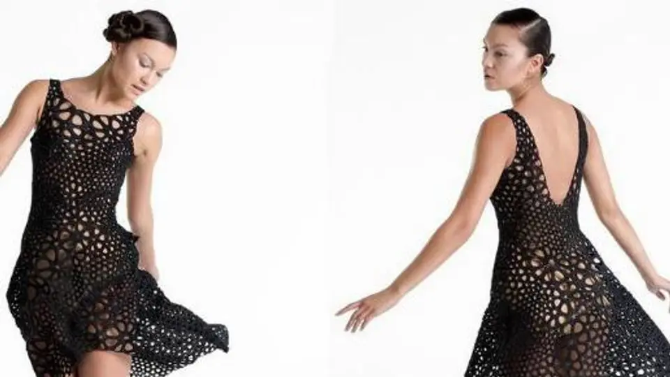 Vestido de impresión 3D: ¿el futuro de la industria de la moda?