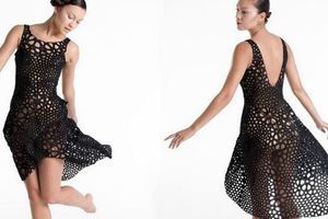 Vestido de impresión 3D: ¿el futuro de la industria de la moda?