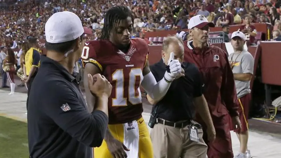 Robert Griffin III, con posible conmoción cerebral