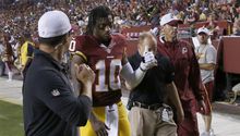 Robert Griffin III, con posible conmoción cerebral