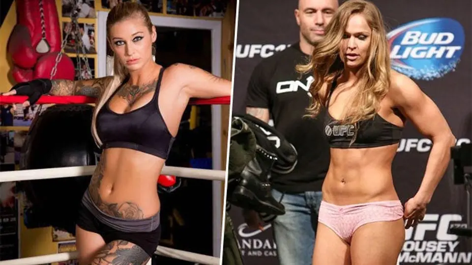 Pornstar le pide una cita a Ronda Rousey