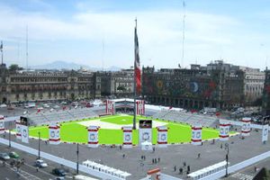 Así lucirá el Diamante para el HRD en el Zócalo
