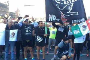 Runners también se unen en carrera por Ayotzinapa