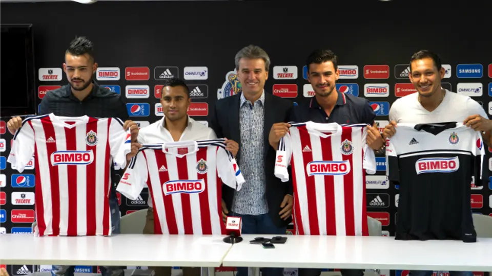 Chivas define dorsales para el Apertura 2015