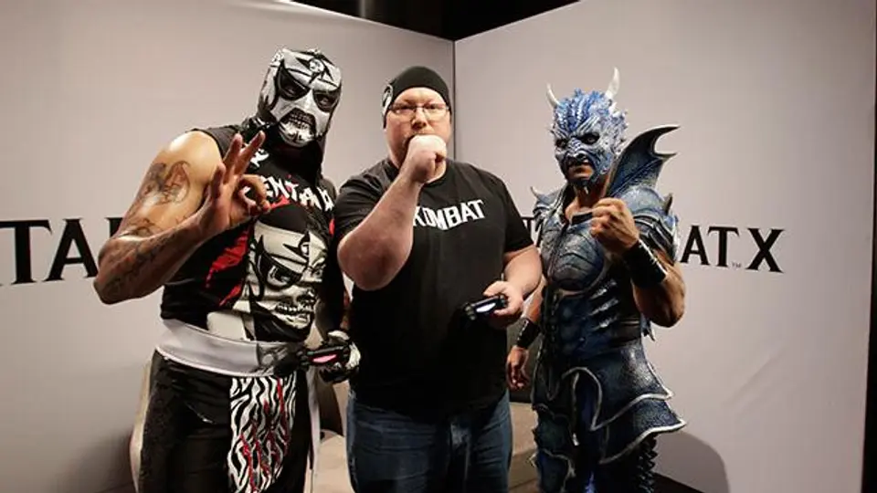Pentagón Jr. derrota a Drago en Mortal Kombat X