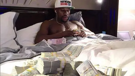 Mayweather presume ganancias de 800 mil dólares en apuestas