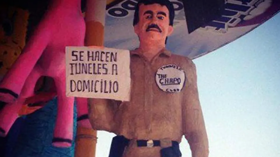 Crean piñata del Chapo Guzmán