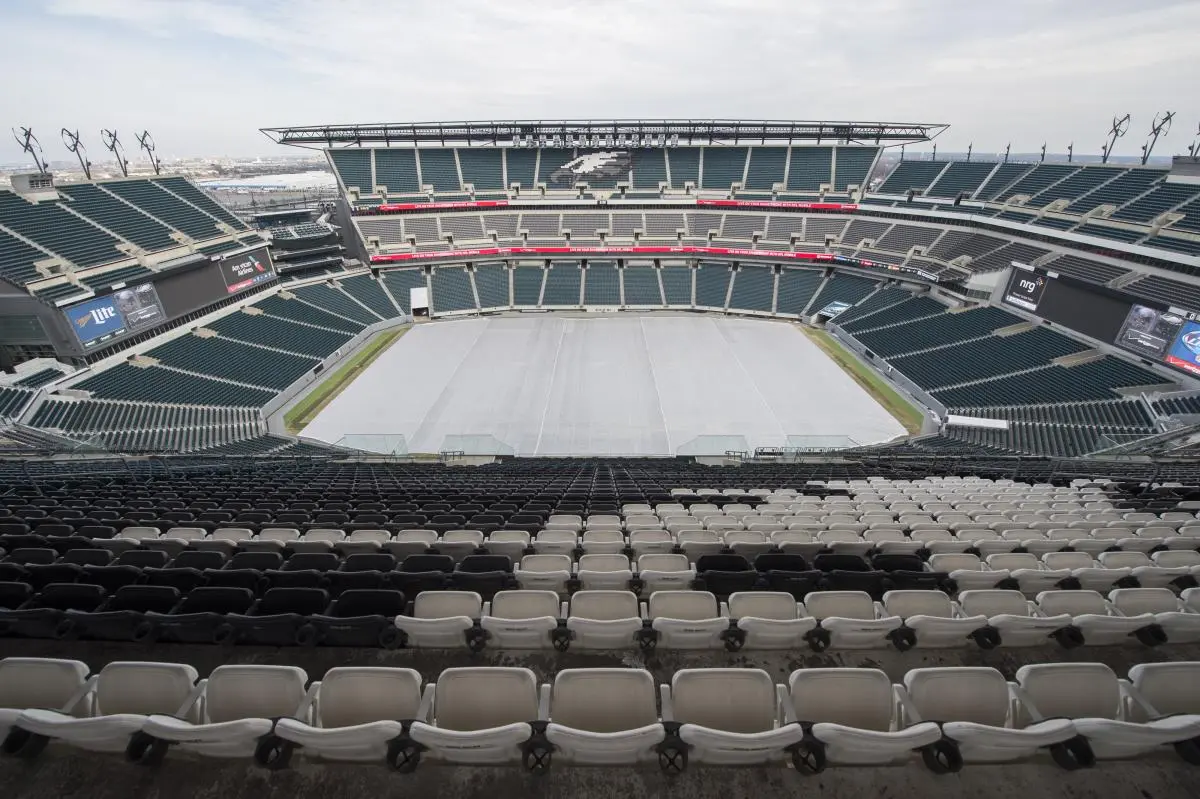 El Lincoln Financial Field es la casa de las Águilas de  Filadelfia, de la NFL