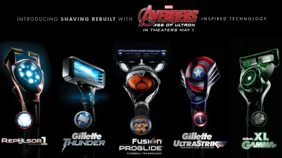 Gillete y RÉCORD te regalan un kit de los Avengers